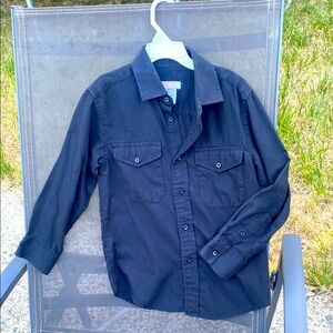 Black Button-Up Shirt